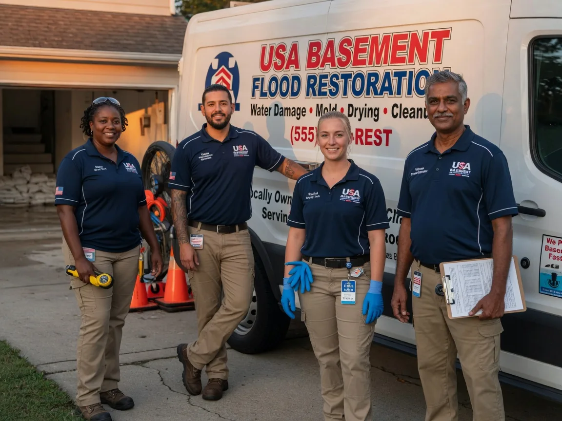 Basement Flood Cleanup company in Fullerton, ND